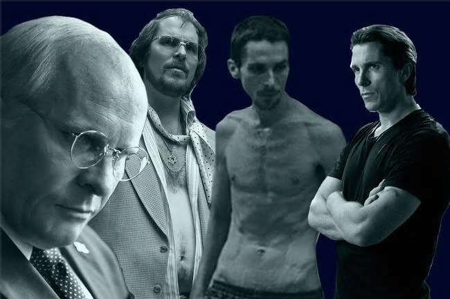 Christian Bale Movie Transformations