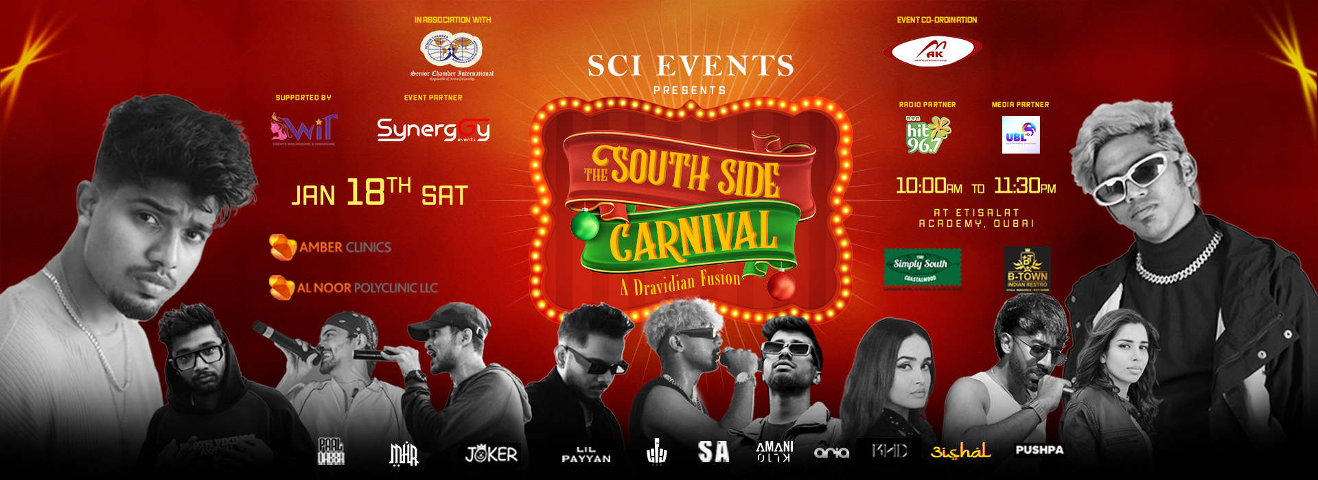 Southside Carnival 2025 Celebrate South Indian Culture in Dubai