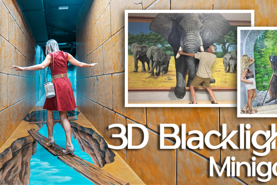3D Blacklight Minigolf Dubai