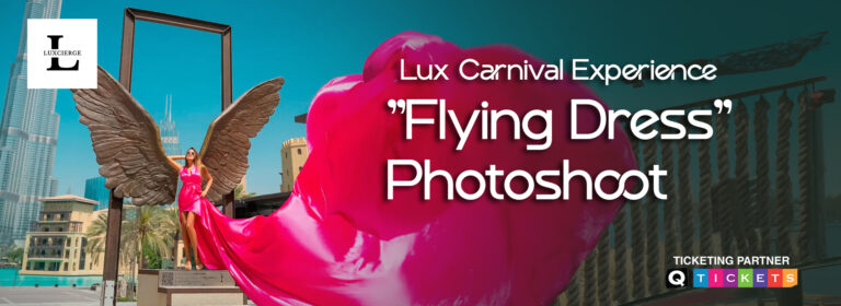 Lux Flying Dress Photoshoot