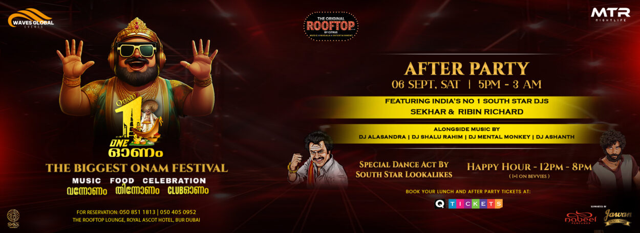 ONE ONAM AFTER PARTY