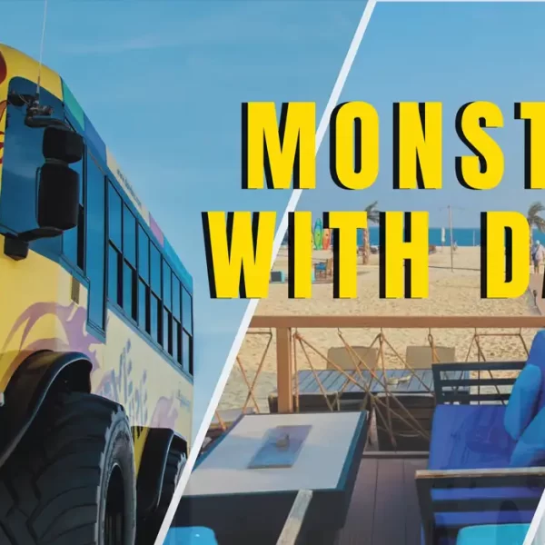 Monster Bus with Day Pass