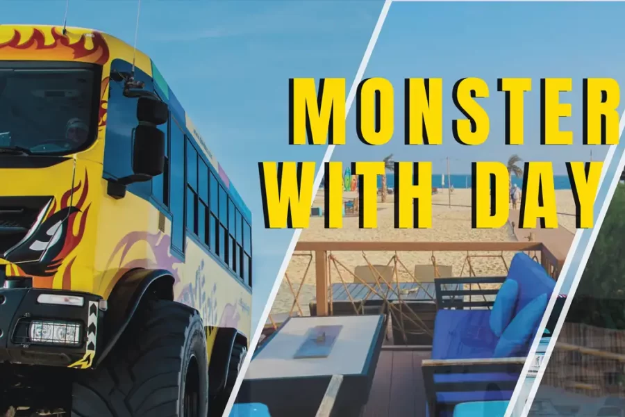 Monster Bus with Day Pass