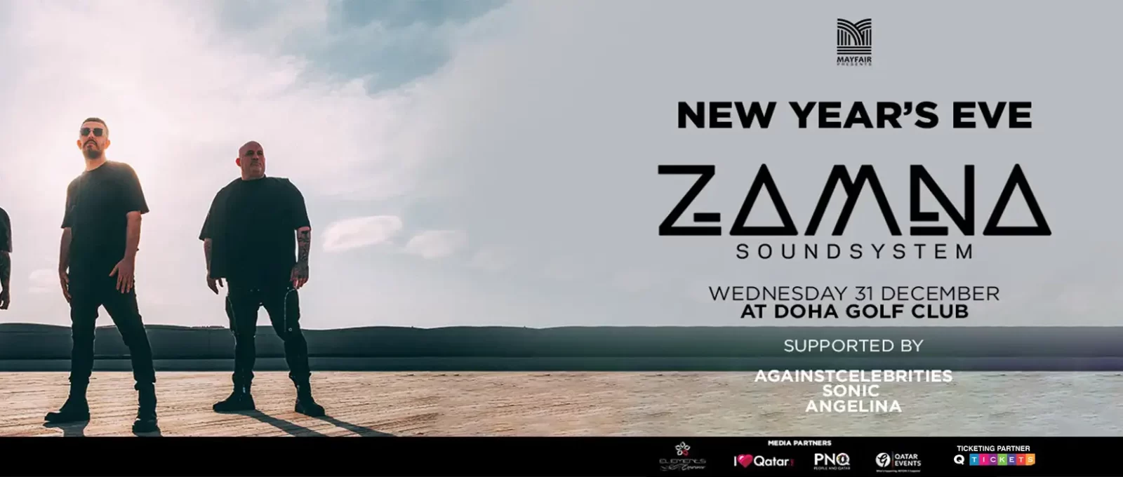 New Years Eve Zamna Soundsystem– Doha’s Biggest Countdown Celebration