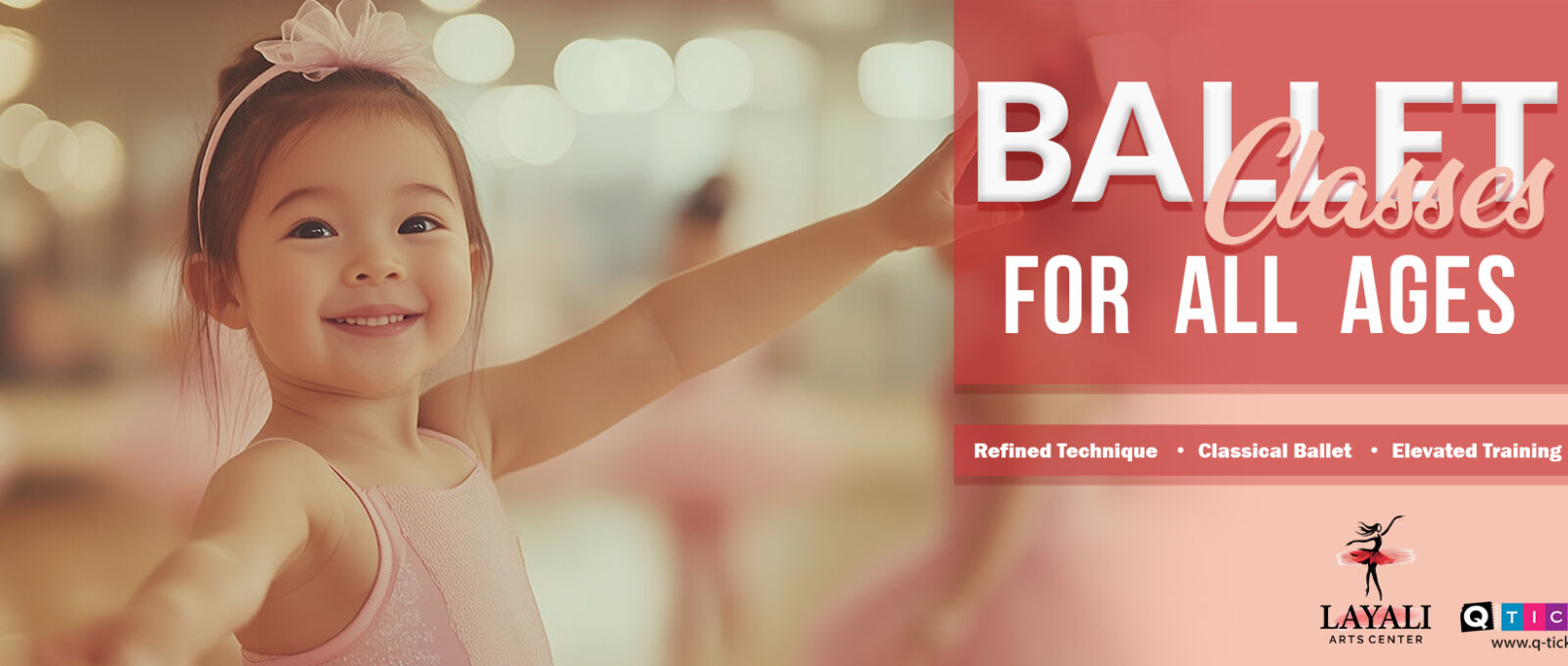 Ballet Classes for Kids at Layali Arts Center
