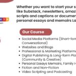 Online Writing Course