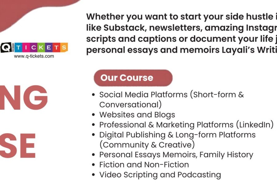 Online Writing Course