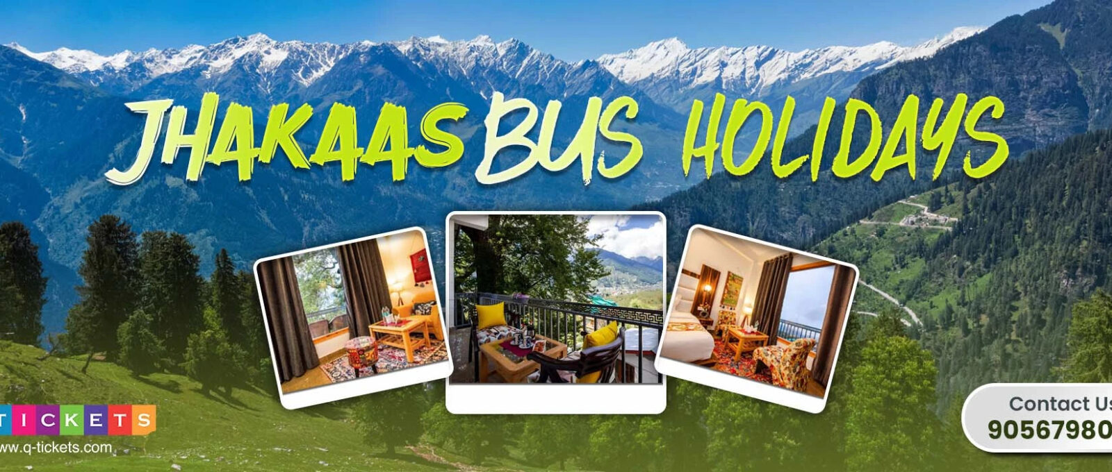 Jhakaas Bus Holidays – Manali Himachal Tour 2026