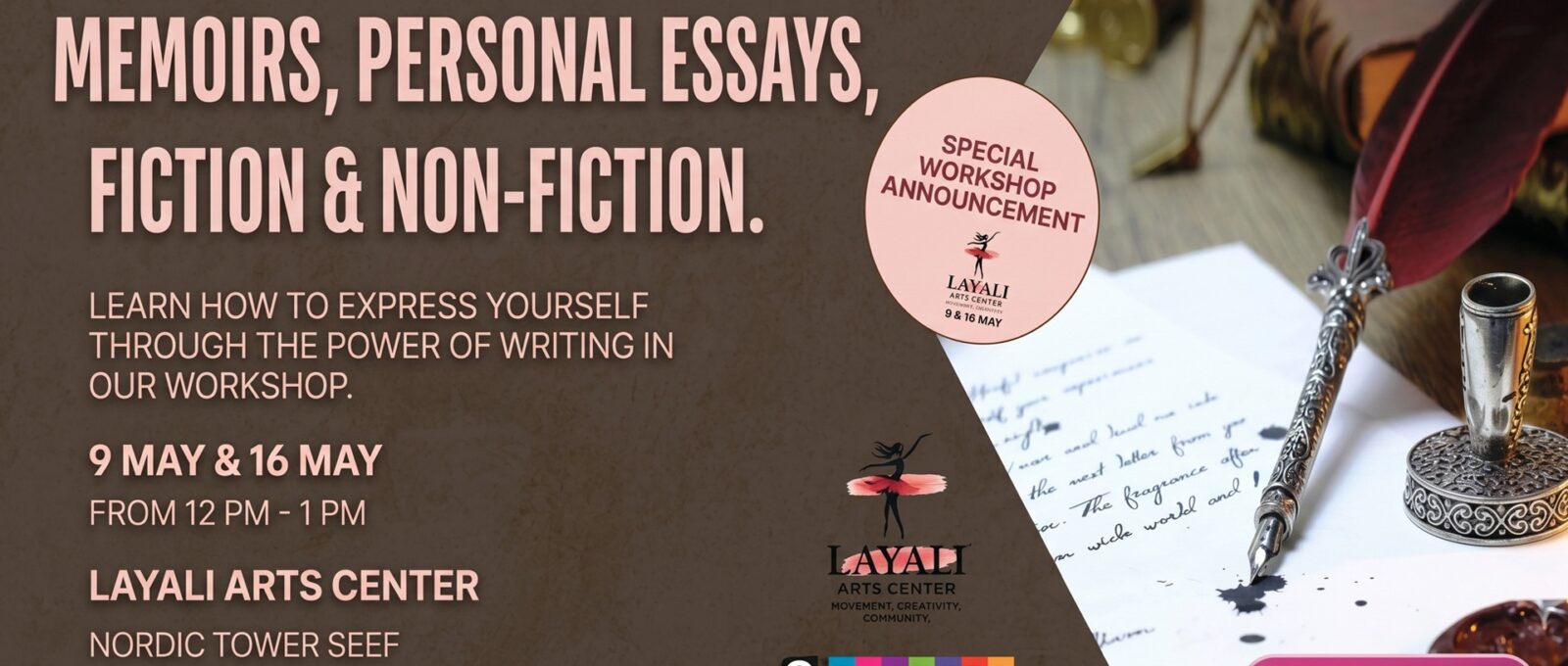 Memoirs, Personal Essays, Fiction & Non-Fiction: Start Your Creative Writing Journey