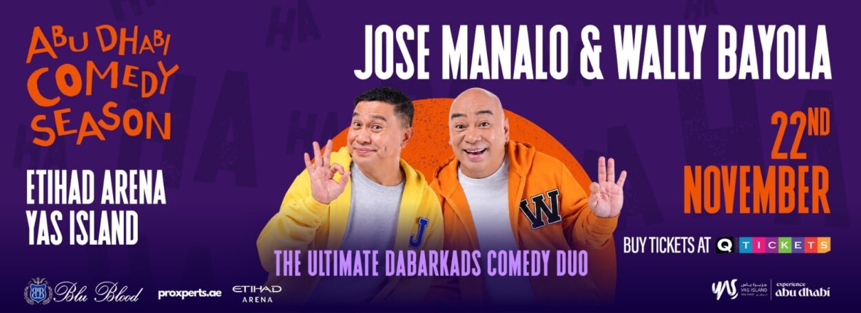 Jose Manalo Wally Bayola Abu Dhabi