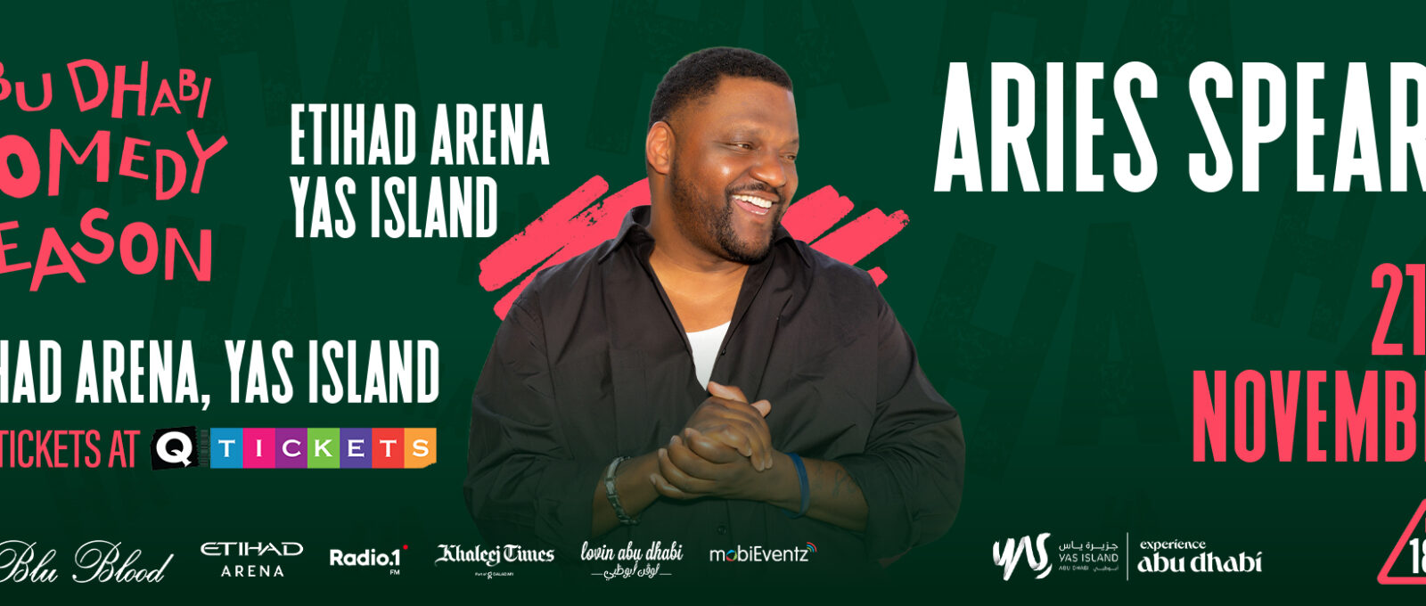 Aries Spears Live in UAE: One Night of  Comedy 