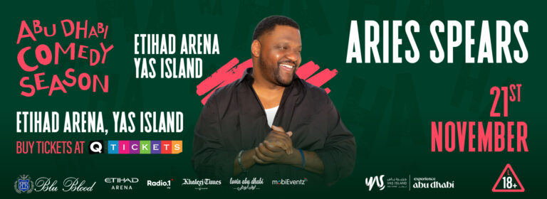 aries spears live in uae