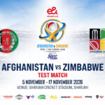 Afghanistan vs Zimbabwe Test Series 2026