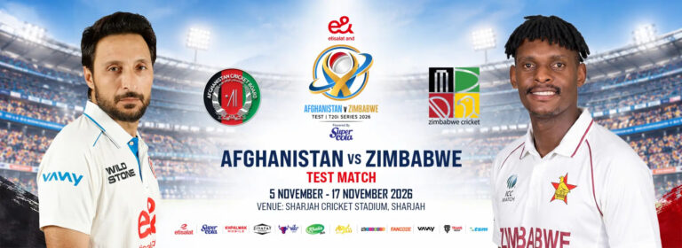 Afghanistan vs Zimbabwe Test Series 2026